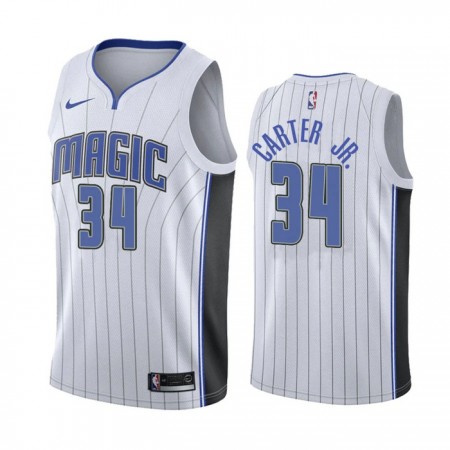 Män Orlando Magic Tröja Wendell Carter JR 34 Nike 2022-23 Association Edition Vit Swingman Män Orlando Magic Tröja Wendell Carter JR 34 Nike 2022-23 Association Edition Vit Swingman